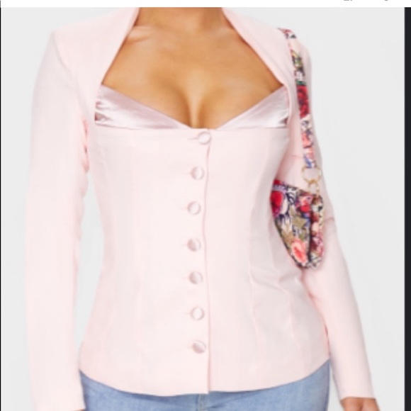 Pretty little thing blush button up corset - Picture 4 of 4
